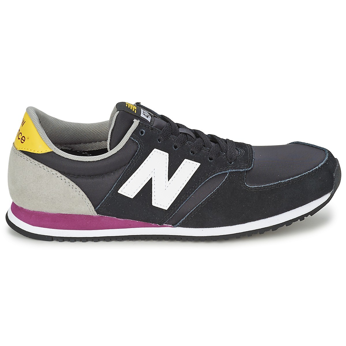 new balance femme u420 jaune et noir